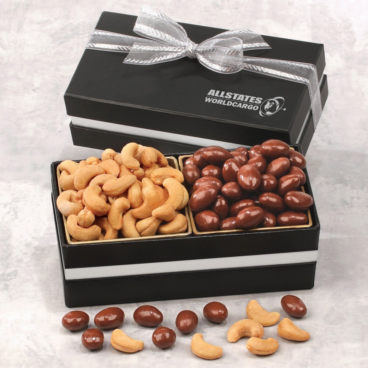 Double Delights with Chocolate Almonds and Fancy Cashews - Kosher